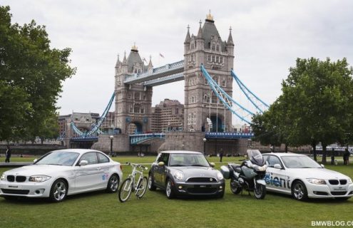 2012 London Olympics fleet to include 4,000 BMW vehicles, 400 bicycles and motorcycles