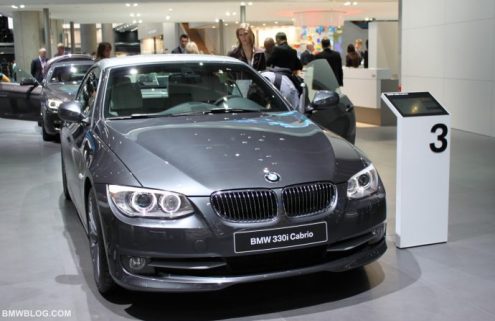 IAA 2011: 2012 BMW 3 Series Exclusive Edition