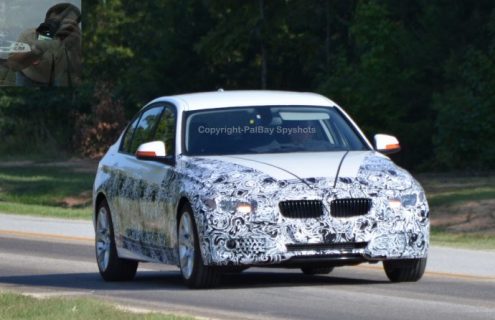 Spied: 2013 BMW 3 Series Sport Line