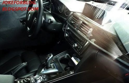 Interior Photos: New BMW 3 Series
