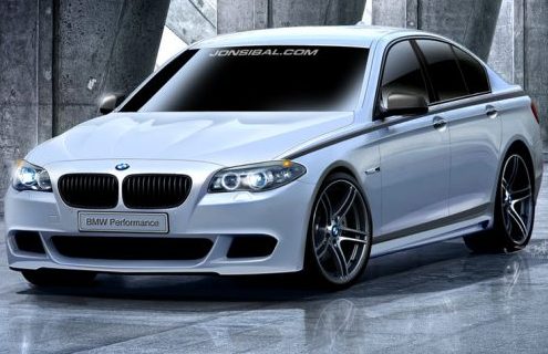 Rendering: 2011 BMW 5 Series with Performance Parts