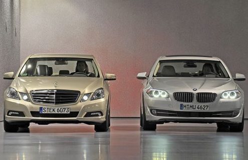 Comparison: New Mercedes-Benz E-Class vs. New BMW 5 Series