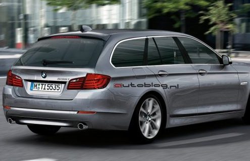 Rendering: 2011 BMW 5 Series Touring