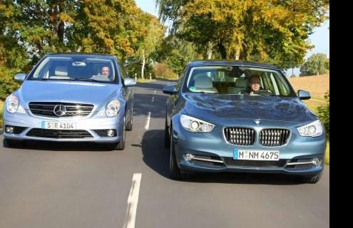 BMW 5 Series GT vs. Mercedes-Benz R350