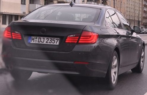 2011 BMW 5 Series spotted on the streets of Munich