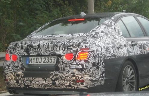 Another day and more spy shots of 2011 BMW 5 Series