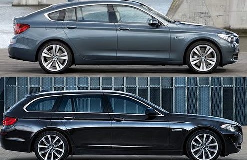 Comparison: BMW 5 Series GT vs. BMW 5 Series Touring