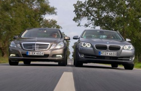 MotorTrend Comparison: 2011 BMW 535i vs 2010 Mercedes-Benz E350