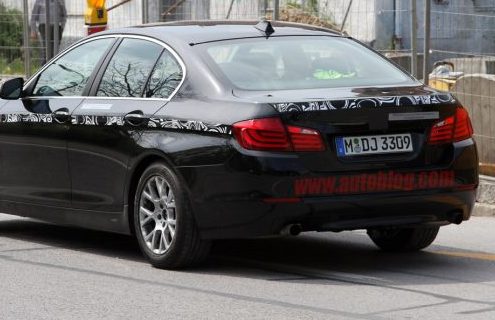 Spy Photos: BMW 5 Series ActiveHybrid