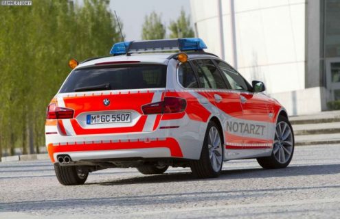 BMW emergency vehicles at RETTmobil 2011
