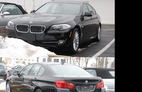 2011 BMW 5 Series spotted in our hometown Chicago