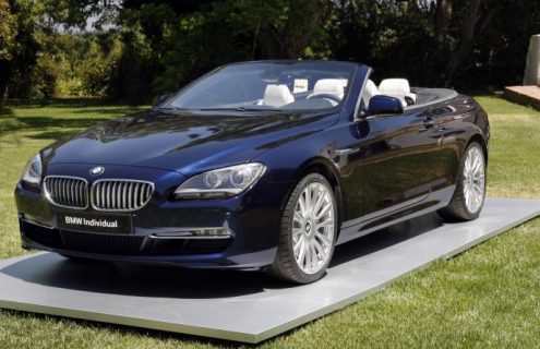 2012 BMW 6 Series Convertible Individual