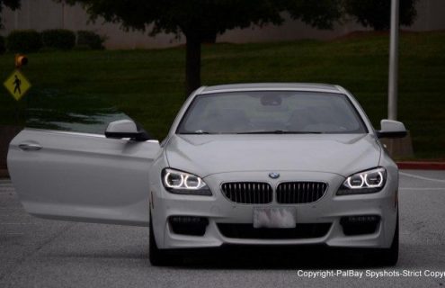 BMW 650i Coupe M Sport shows its aggressive design