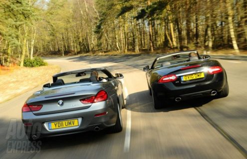 BMW 6 Series Convertible vs. Jaguar XK