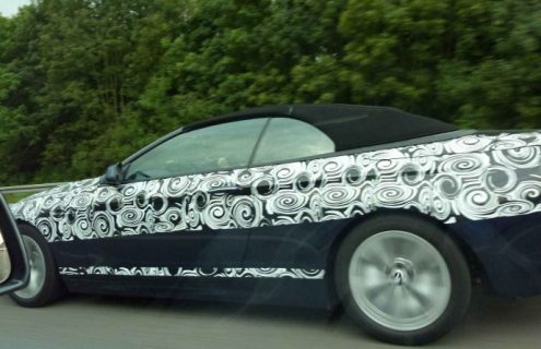 2012 BMW 6 Series Cabrio spotted again