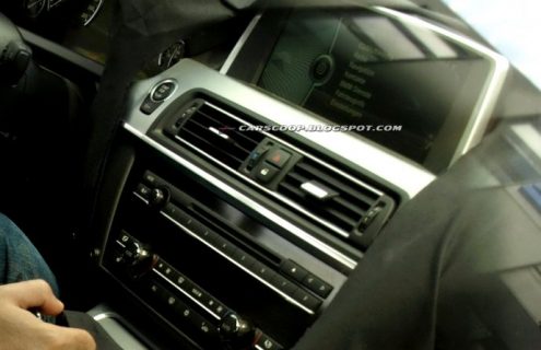 Spy Photos: 2011 BMW 6 Series interior revealed...almost