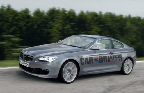 2012 BMW 6 Series Rendered by Car and Driver