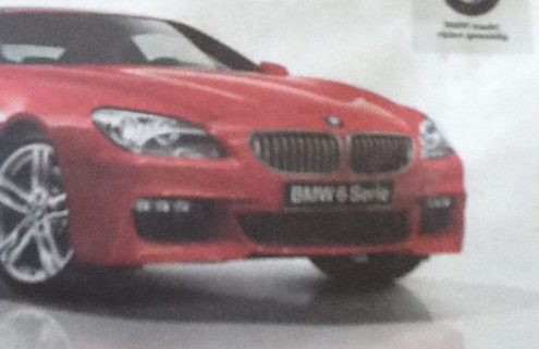 BMW 6 Series M-Sport Package Leaked Image