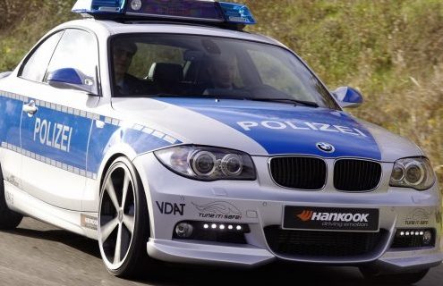 BMW 1-Series Coupe AC Schnitzer Police Car