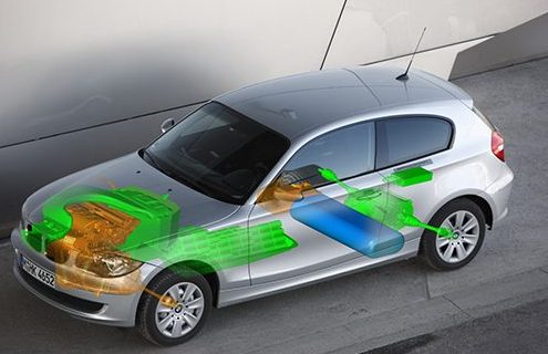 BMW 1 Series FWD Hydrogen Hybrid Concept