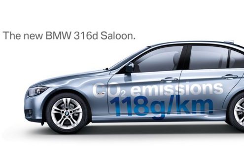The new BMW 316d ES Saloon