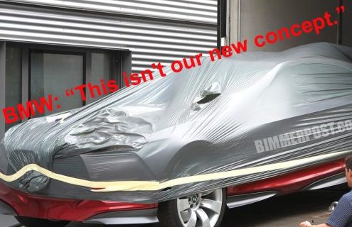 BMW says: “This is not the BMW eco concept going to the Frankfurt motor show”