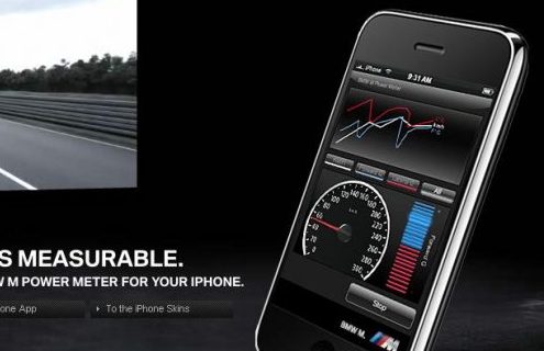 The BMW M Power Meter for your iPhone