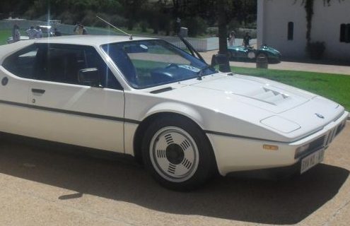 BMW M1 at Franschhoek Motor Museum Concours & Time Trial