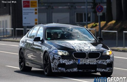 Spy Photos: 2012 BMW M5 - One of the best looking M to date?
