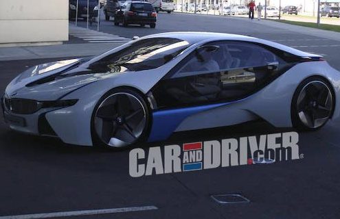BMW Vision EfficientDynamics Concept spotted in Munich