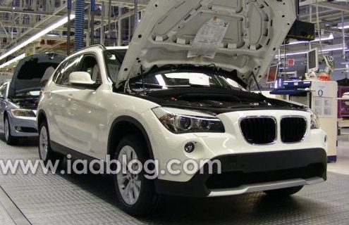 BMW X1 Production Line at Leipzig Plant