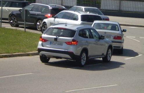 BMW X1 spotted in Munich days before the unveiling