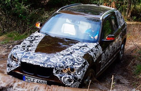 Photo Gallery: BMW X1 going off-road