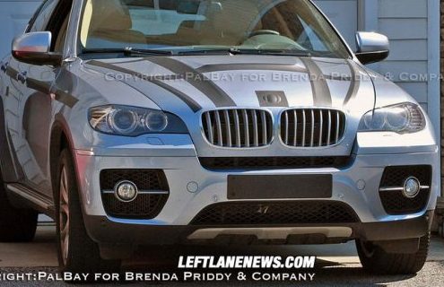New spy shots: 2010 BMW X6 ActiveHybrid
