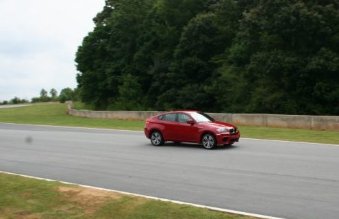 Teaser: BMW X6 M Photos at Road Atlanta