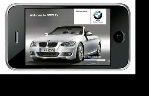 BMW TV launches iPhone app 