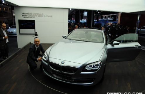 Video and more photos of the BMW 6 Series Coupe Concept
