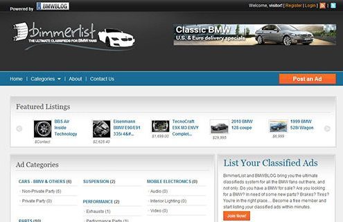 BMWBLOG launches BimmerList.com – The Ultimate Classifieds for BMW Fans