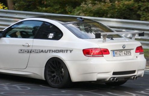 Video with the rumored BMW M3 GT4 street-version