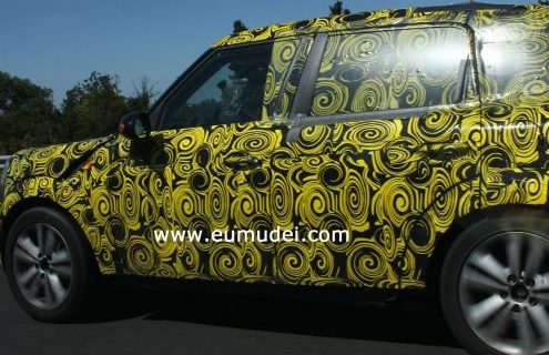 MINI Crossover spotted in France