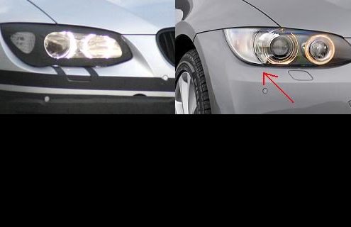 LED Angel Eyes on the BMW 3 Series Coupe facelift?