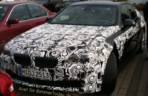 New interior and exterior spy shots of 2011 BMW 5 Series F10