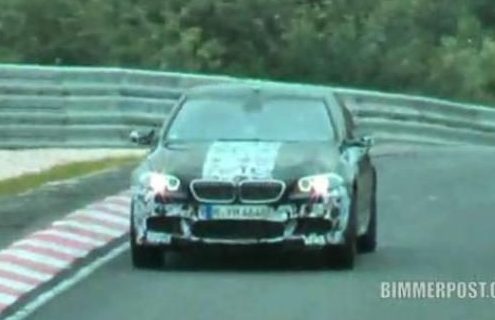 Video: BMW M5 2012 in great shape at the Nurburgring track