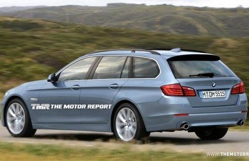 More F11 BMW 5 Series Touring renderings