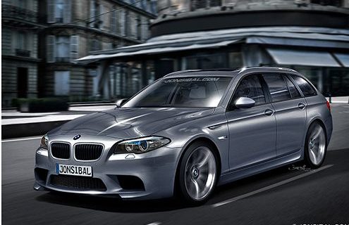 Rendering: 2011 F11 BMW M5 Touring