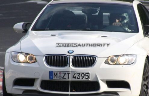 BMW M3 Coupe with KERS being tested or street-version of M3 GT4?