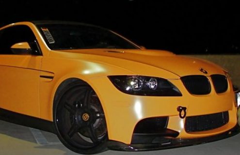 Matte Orange E92 “Halloween Edition M3″