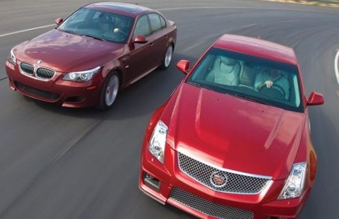 Video: And another BMW M5 vs. Cadillac CTS-V