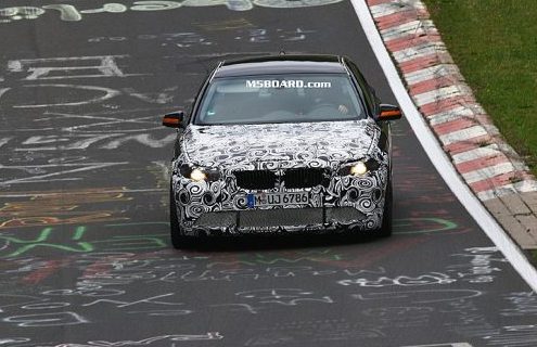 Spy Photos: 2012 BMW M5 F10 spotted at Nurburgring