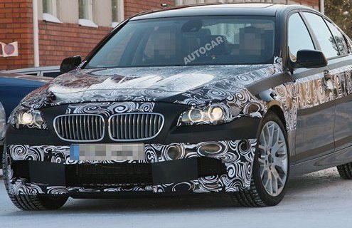 Spy Photos: 2012 BMW M5 showing “more skin”